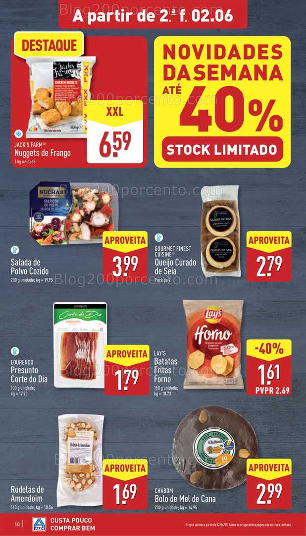 Antevisão Folheto ALDI Promoções de 2 a 8 junho all