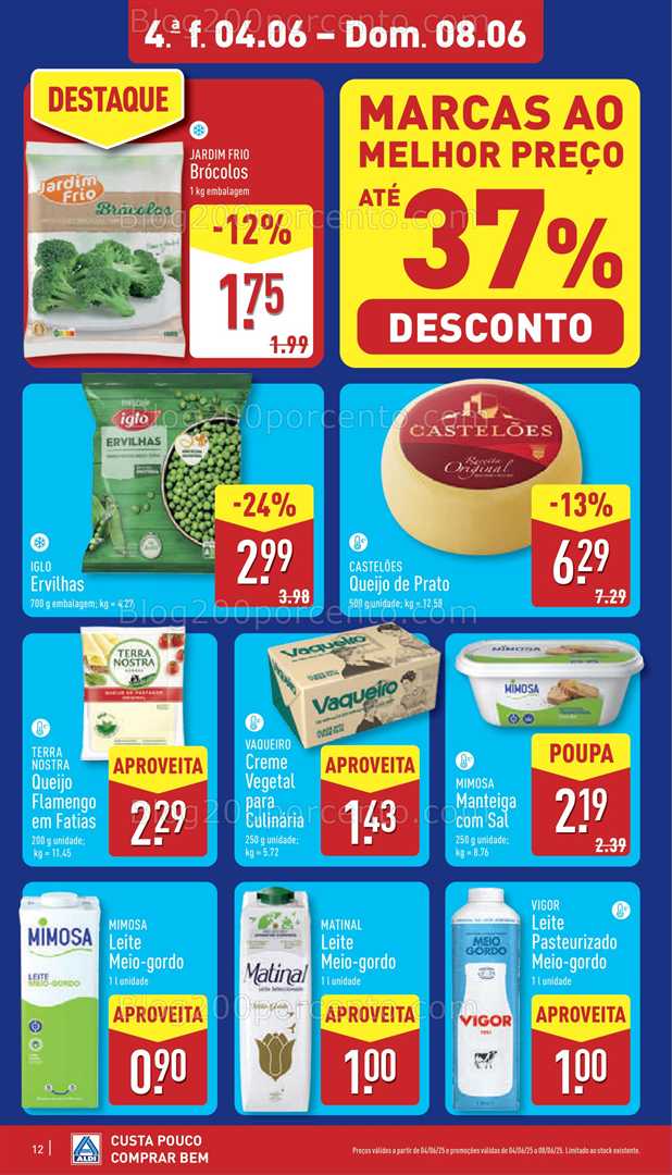 Antevisão Folheto ALDI Promoções de 2 a 8 junho all