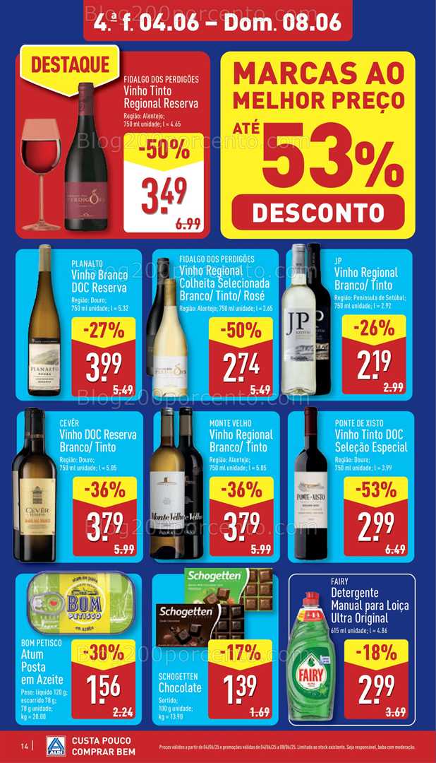 Antevisão Folheto ALDI Promoções de 2 a 8 junho all