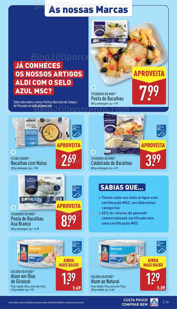 Antevisão Folheto ALDI Promoções de 2 a 8 junho all