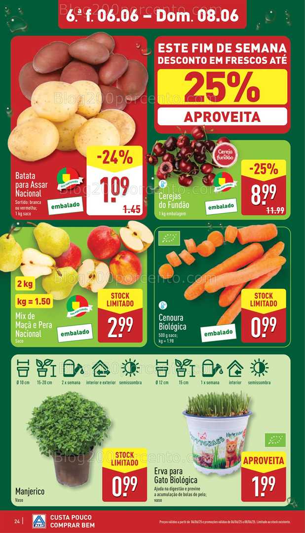 Antevisão Folheto ALDI Promoções de 2 a 8 junho all