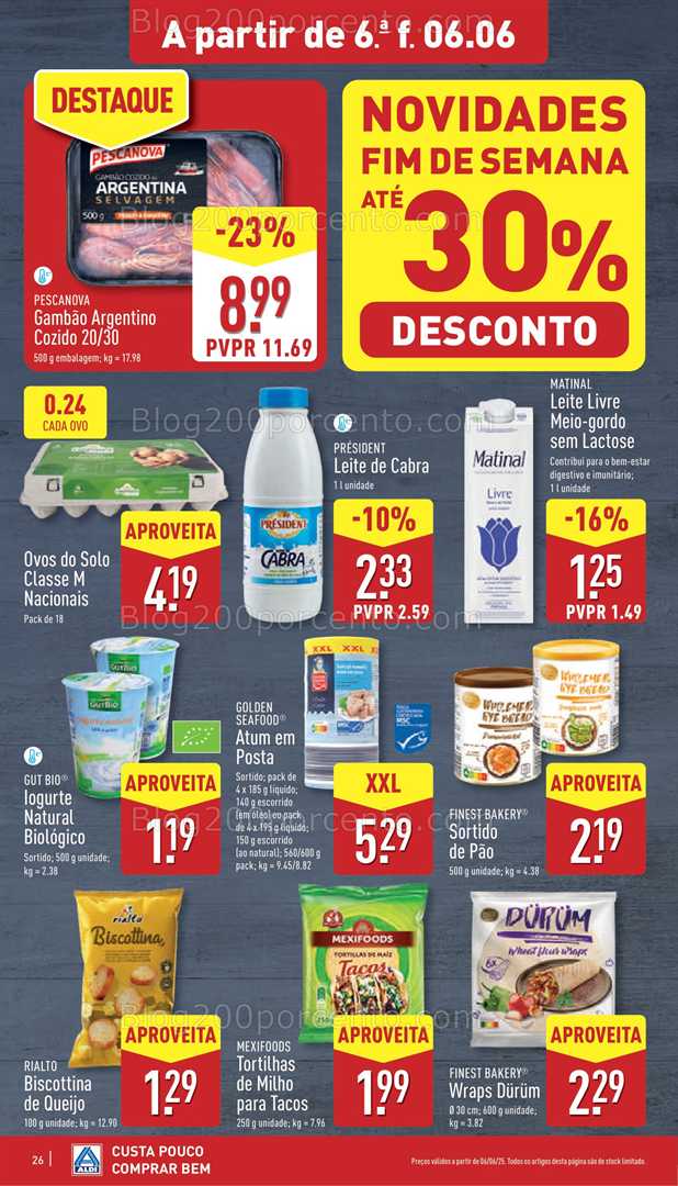 Antevisão Folheto ALDI Promoções de 2 a 8 junho all