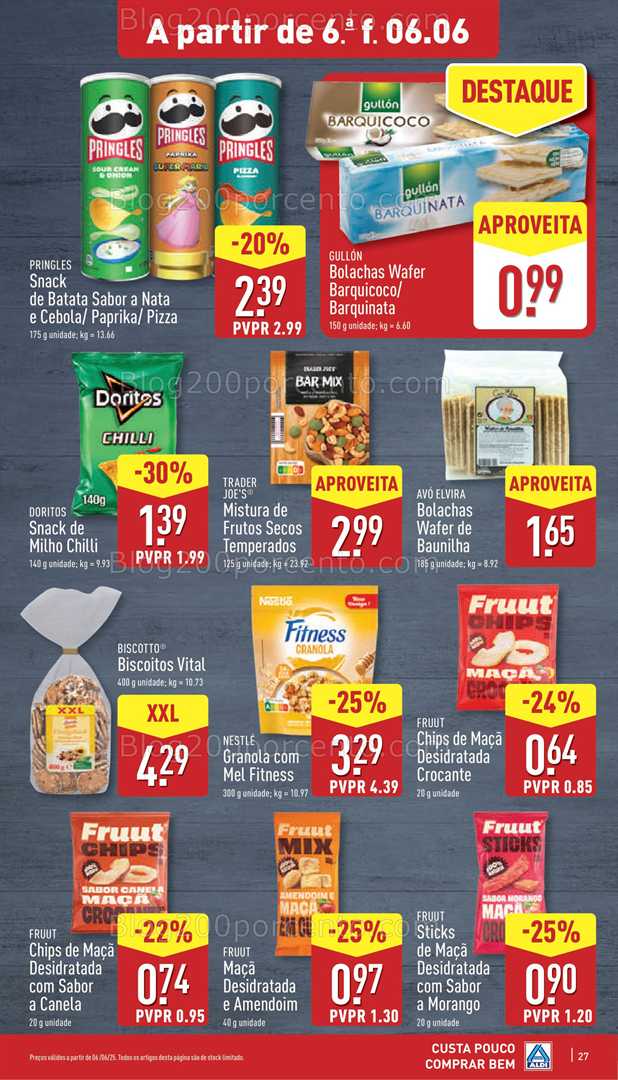 Antevisão Folheto ALDI Promoções de 2 a 8 junho all