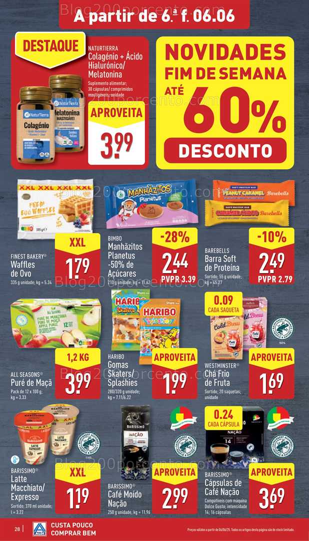 Antevisão Folheto ALDI Promoções de 2 a 8 junho all