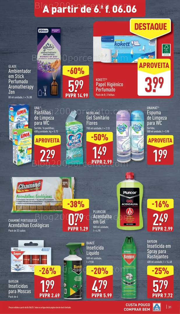 Antevisão Folheto ALDI Promoções de 2 a 8 junho all