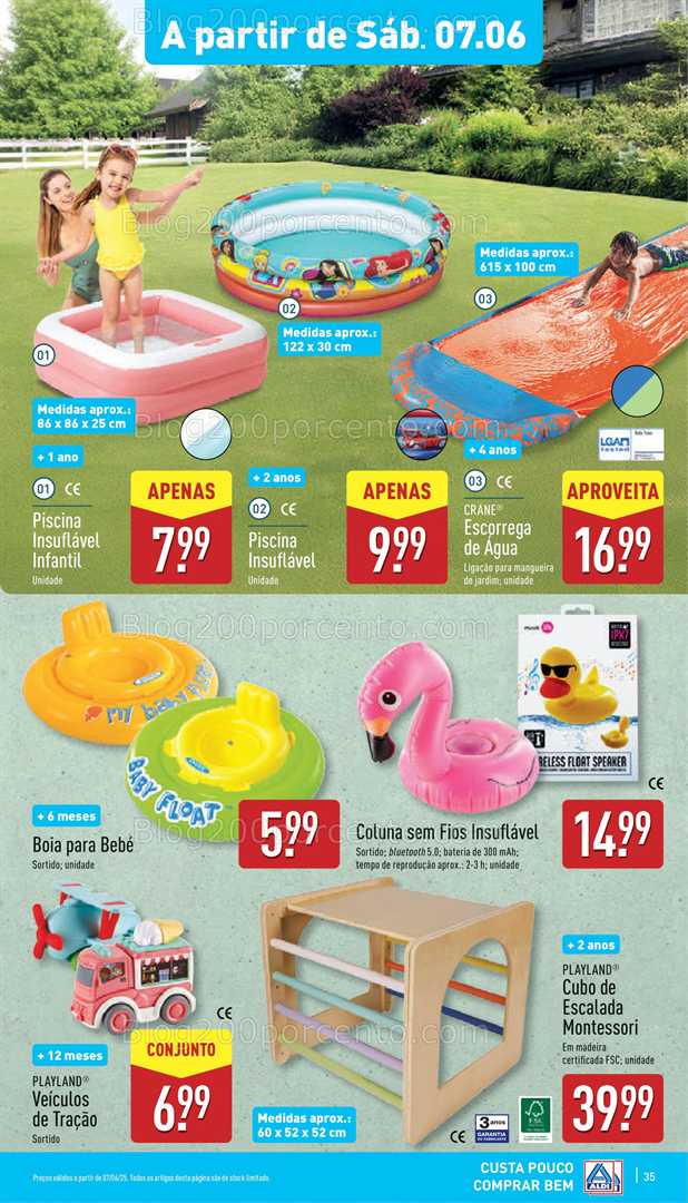Antevisão Folheto ALDI Bazar Promoções de 7 a 8 junho 7 junho