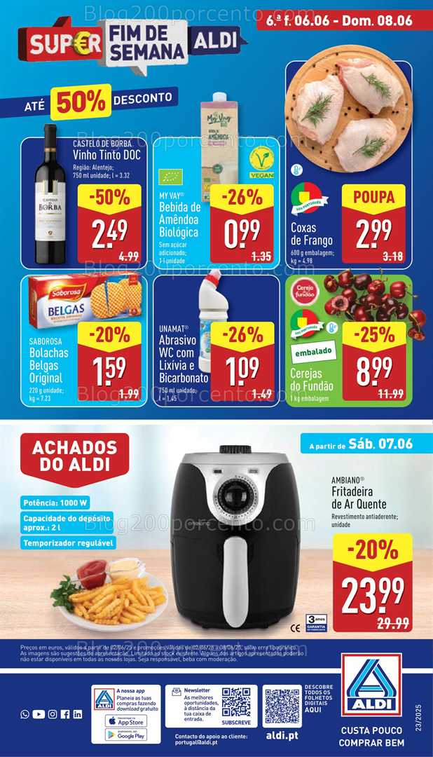 Antevisão Folheto ALDI Bazar Promoções de 7 a 8 junho 7 junho