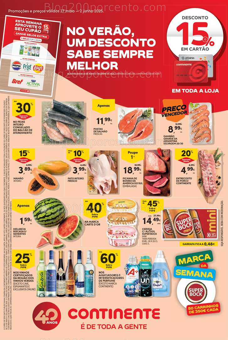 Antevisão Folheto CONTINENTE Bom Dia Promoções de 27 maio a 2 junho all