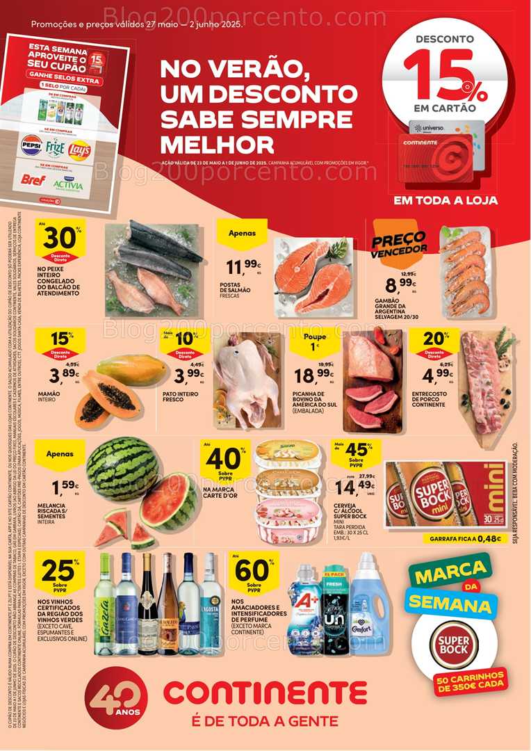 Antevisão Folheto CONTINENTE Promoções de 27 maio a 2 junho all