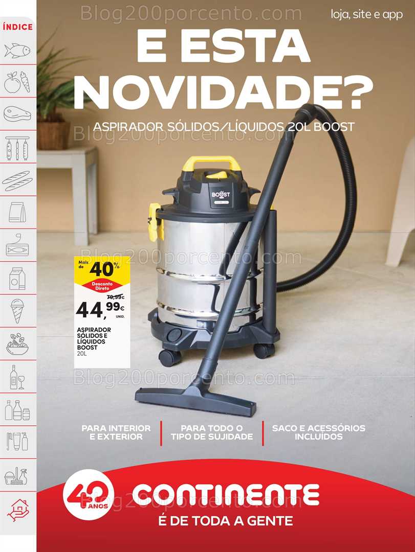 Antevisão Folheto CONTINENTE Promoções de 27 maio a 2 junho bazar