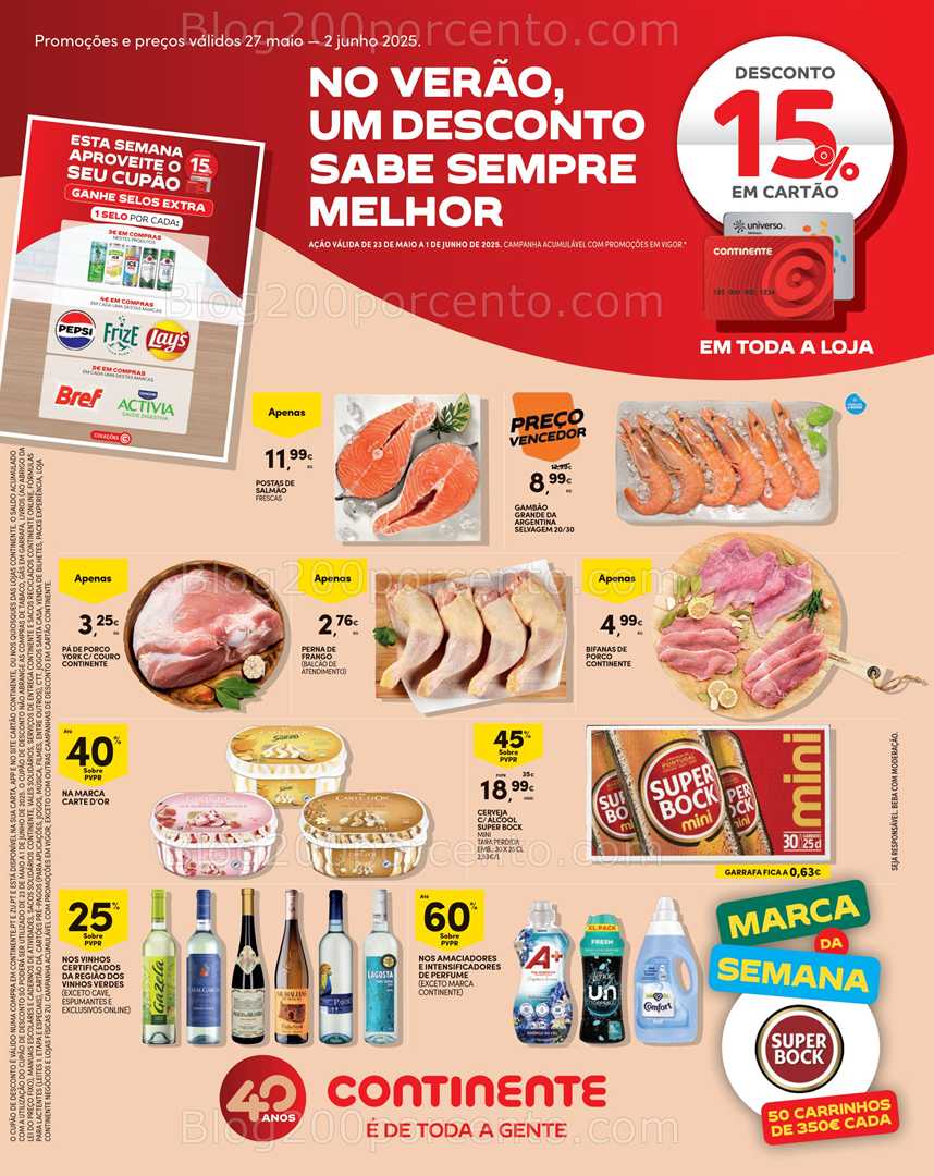 Antevisão Folheto CONTINENTE Madeira Promoções de 27 maio a 2 junho all