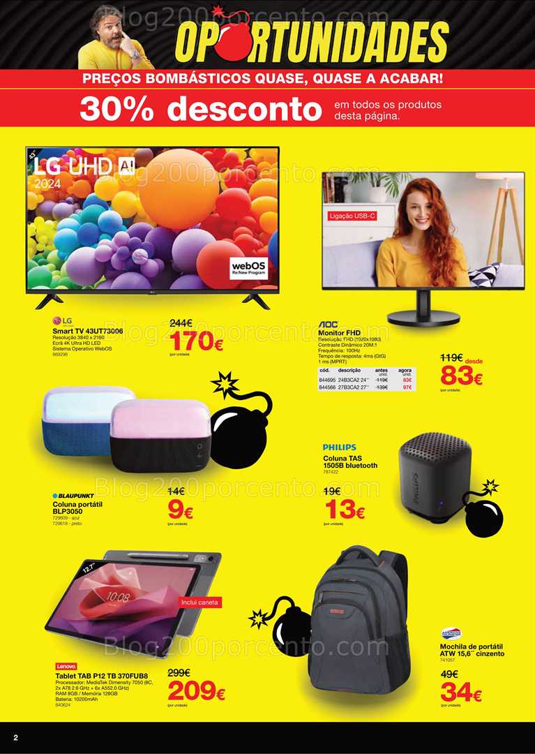Antevisão Folheto STAPLES Oportunidades Promoções de 26 maio a 1 junho all