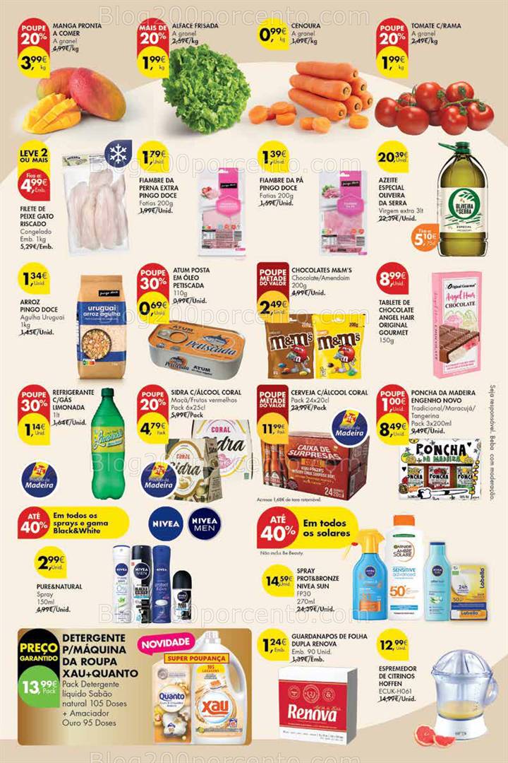 Antevisão Folheto PINGO DOCE Madeira Promoções Fim de Semana - 16 a 19 maio all