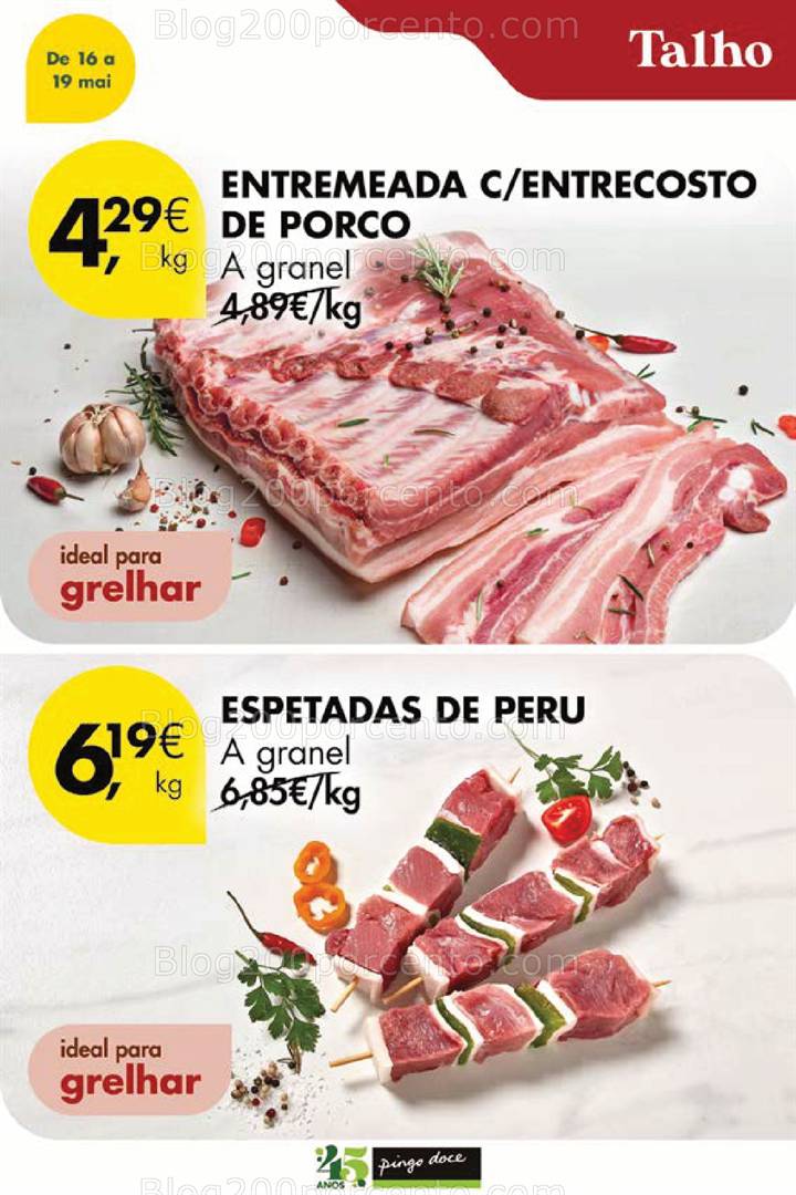 Antevisão Folheto PINGO DOCE Promoções Fim de Semana - 16 a 19 maio all