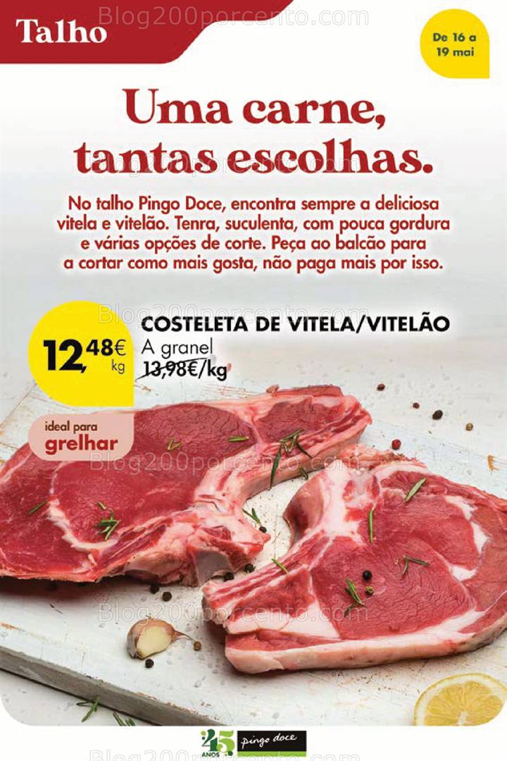 Antevisão Folheto PINGO DOCE Promoções Fim de Semana - 16 a 19 maio all