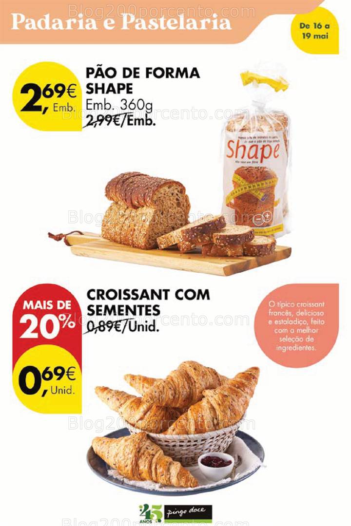 Antevisão Folheto PINGO DOCE Promoções Fim de Semana - 16 a 19 maio all