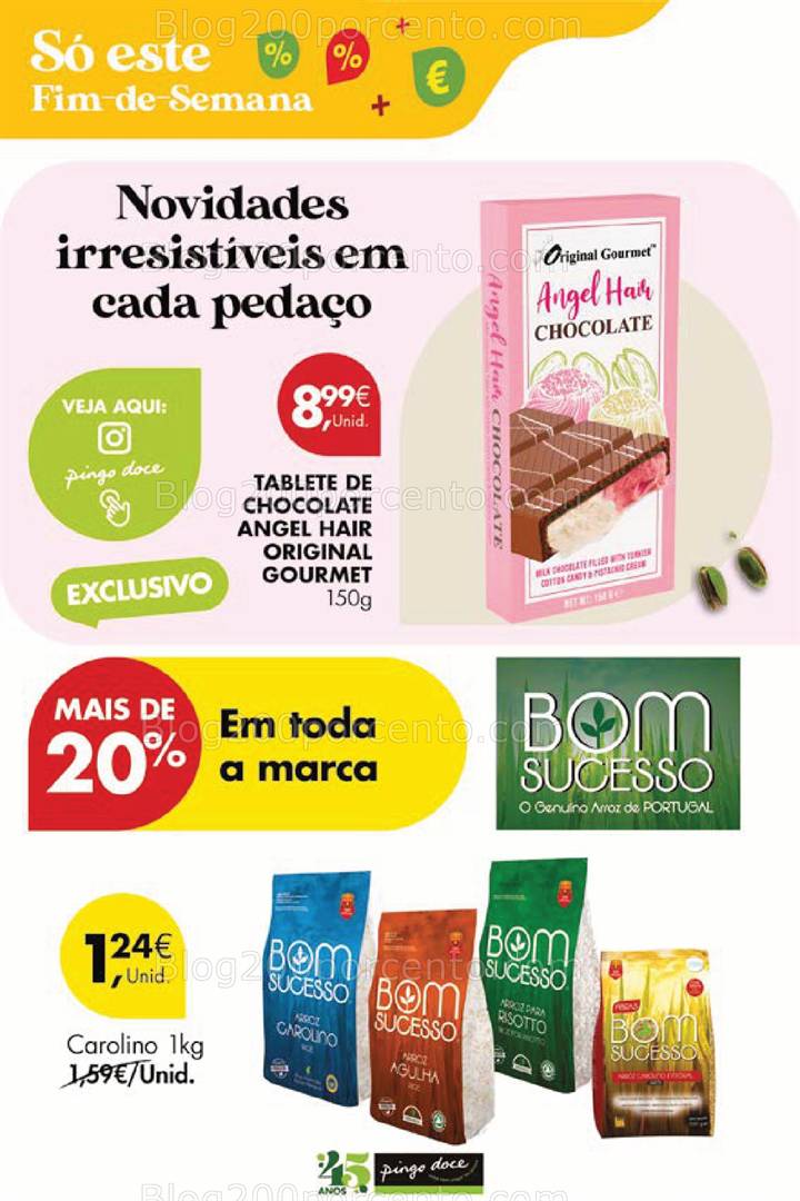 Antevisão Folheto PINGO DOCE Promoções Fim de Semana - 16 a 19 maio all