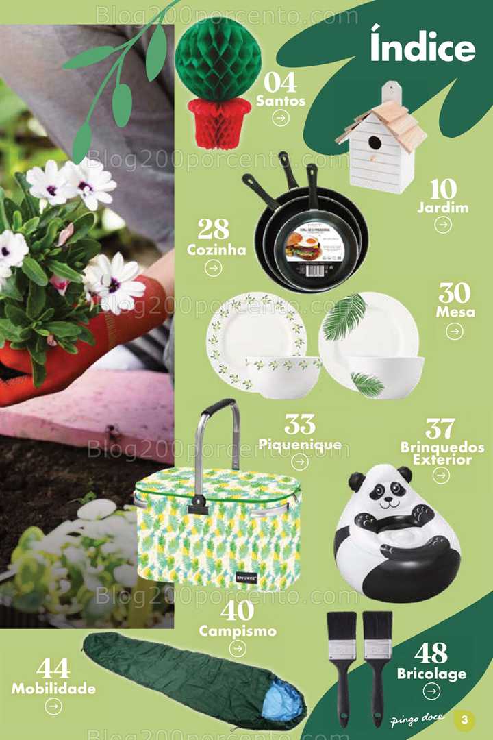 Antevisão Folheto PINGO DOCE Ar Livre Promoções até 9 junho all
