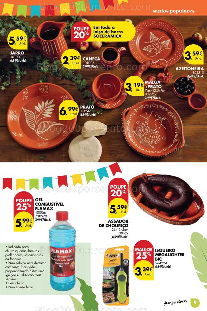 Antevisão Folheto PINGO DOCE Bazar Cozinha Promoções até 9 junho cozinha