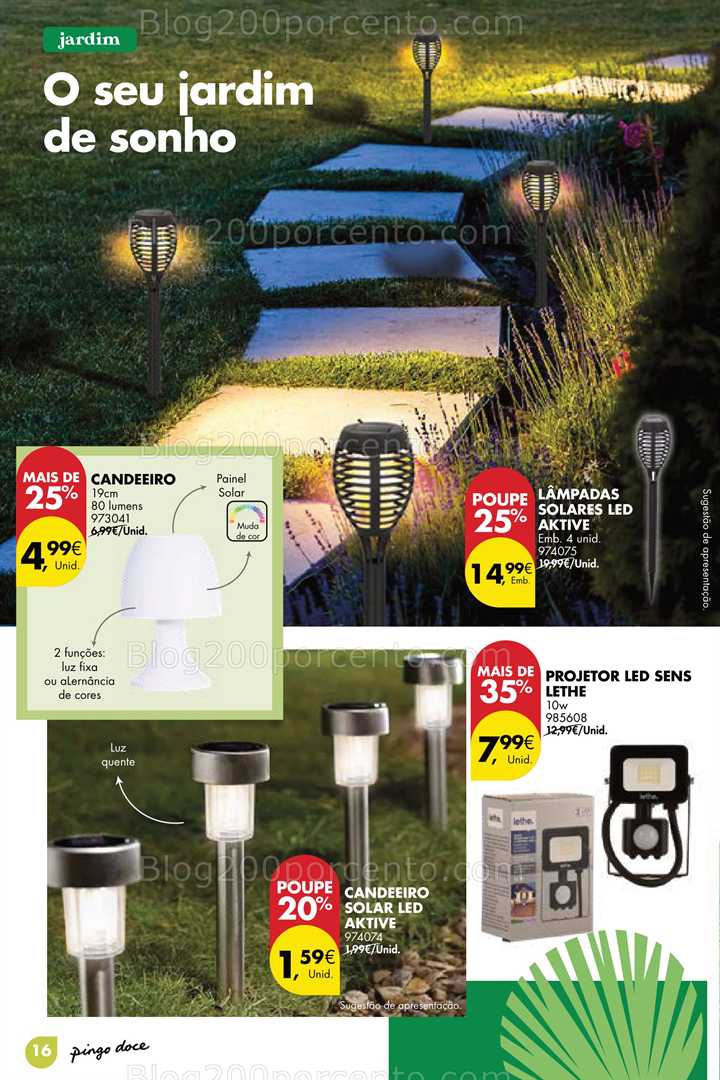 Antevisão Folheto PINGO DOCE Bazar Jardim Promoções até 9 junho jardim