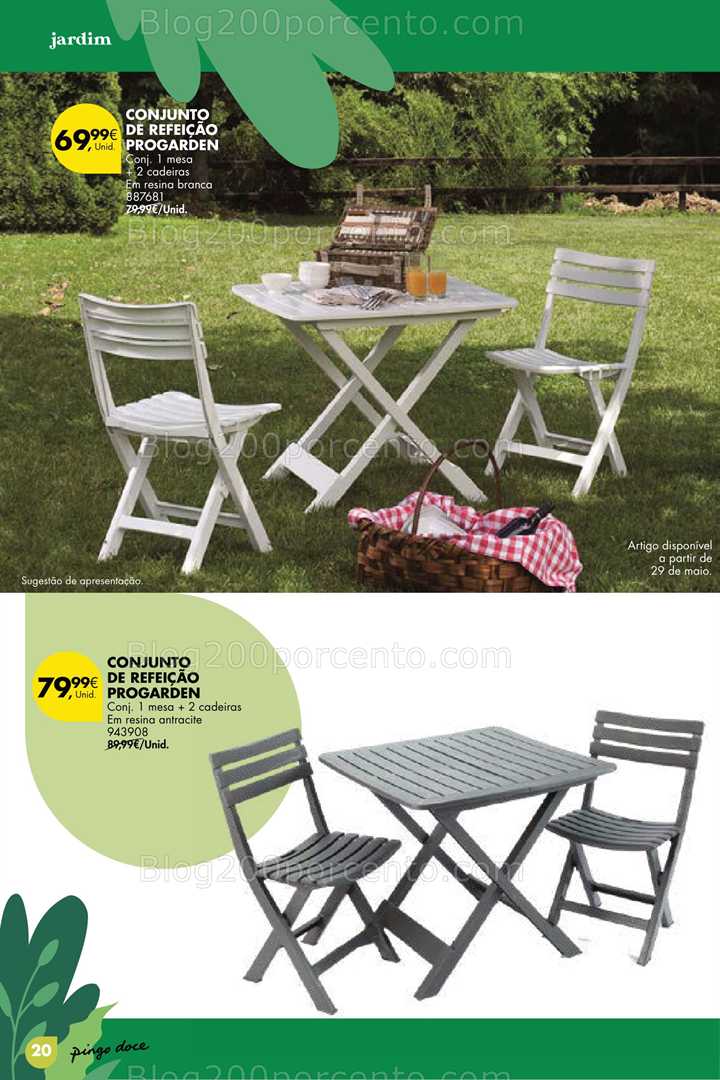Antevisão Folheto PINGO DOCE Bazar Jardim Promoções até 9 junho jardim