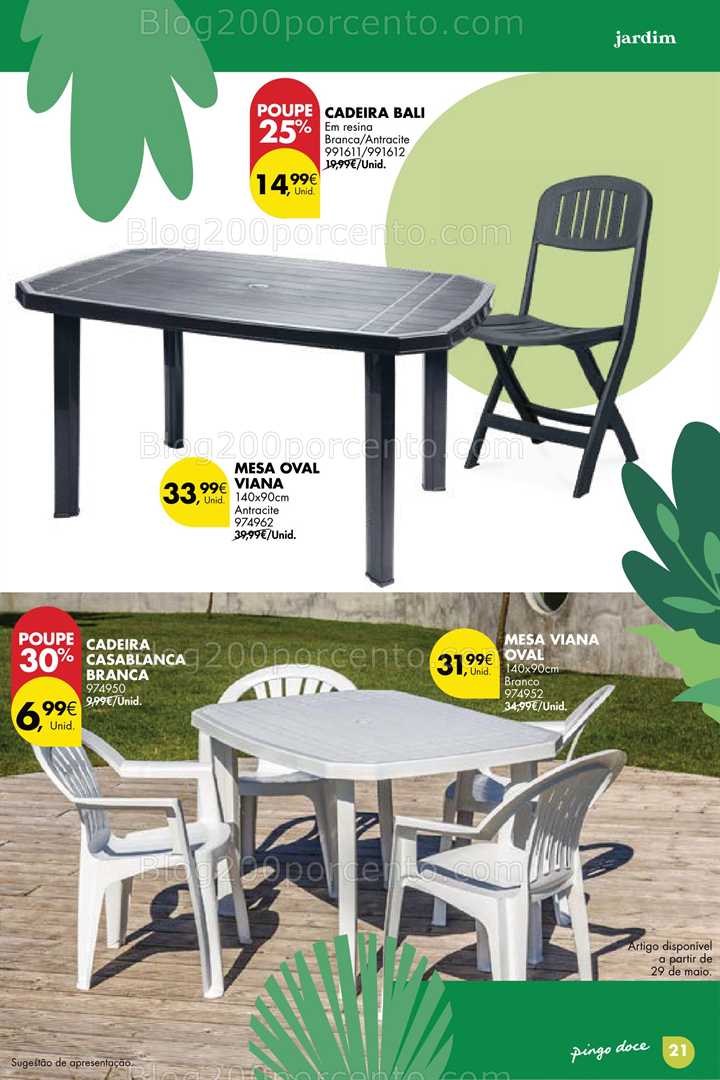 Antevisão Folheto PINGO DOCE Bazar Jardim Promoções até 9 junho jardim