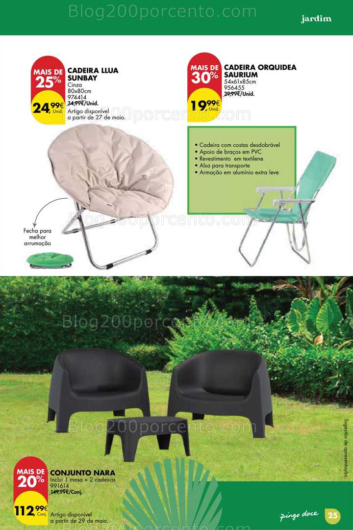 Antevisão Folheto PINGO DOCE Bazar Jardim Promoções até 9 junho jardim