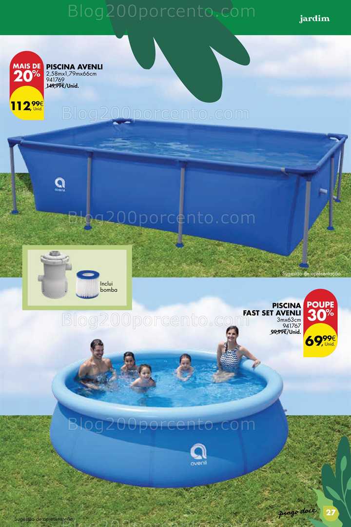 Antevisão Folheto PINGO DOCE Bazar Jardim Promoções até 9 junho jardim