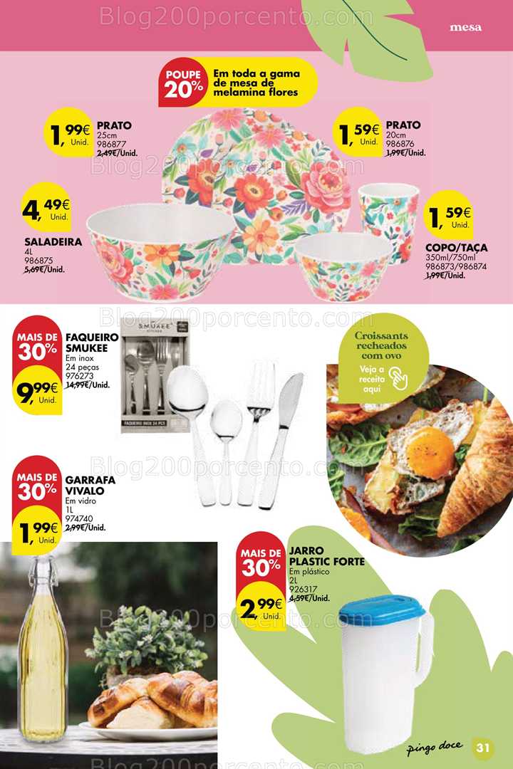 Antevisão Folheto PINGO DOCE Bazar Cozinha Promoções até 9 junho cozinha