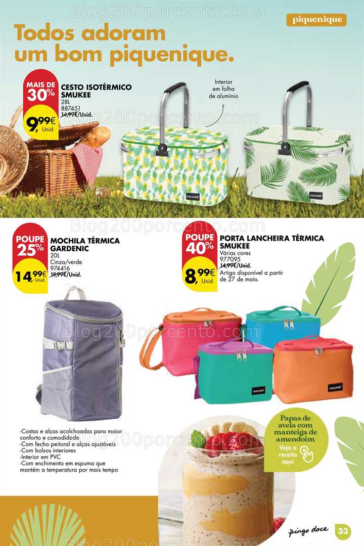 Antevisão Folheto PINGO DOCE Ar Livre Promoções até 9 junho all