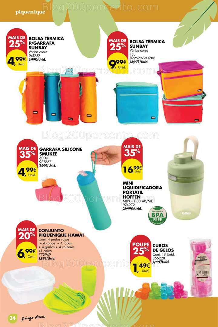Antevisão Folheto PINGO DOCE Ar Livre Promoções até 9 junho all