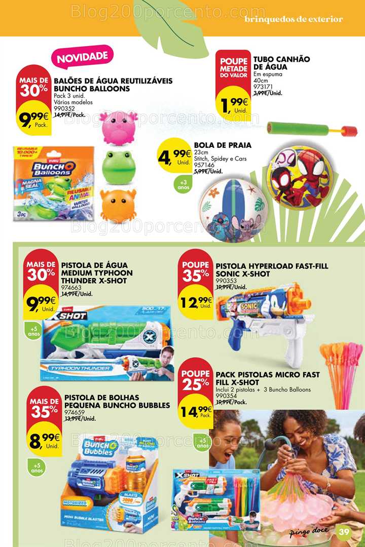 Antevisão Folheto PINGO DOCE Ar Livre Promoções até 9 junho all