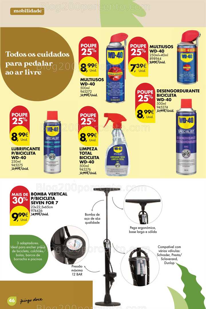 Antevisão Folheto PINGO DOCE Ar Livre Promoções até 9 junho all