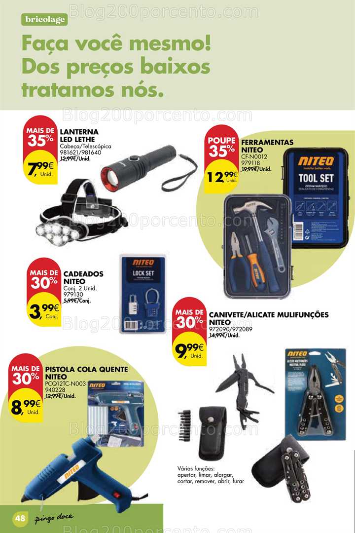Antevisão Folheto PINGO DOCE Ar Livre Promoções até 9 junho all