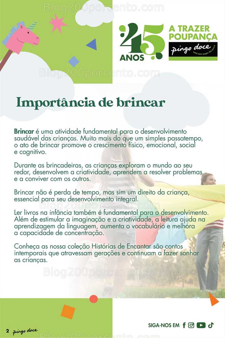 Antevisão Folheto PINGO DOCE Especial Dia da Criança - 20 maio a 9 junho all