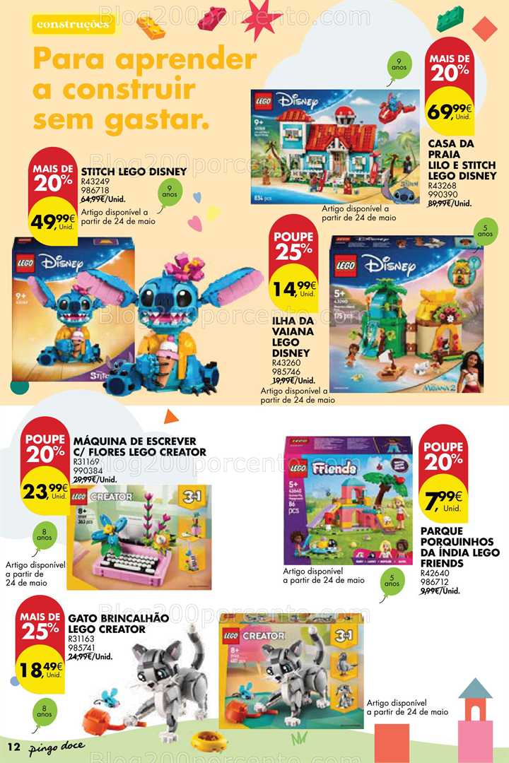 Antevisão Folheto PINGO DOCE Especial Dia da Criança - 20 maio a 9 junho all
