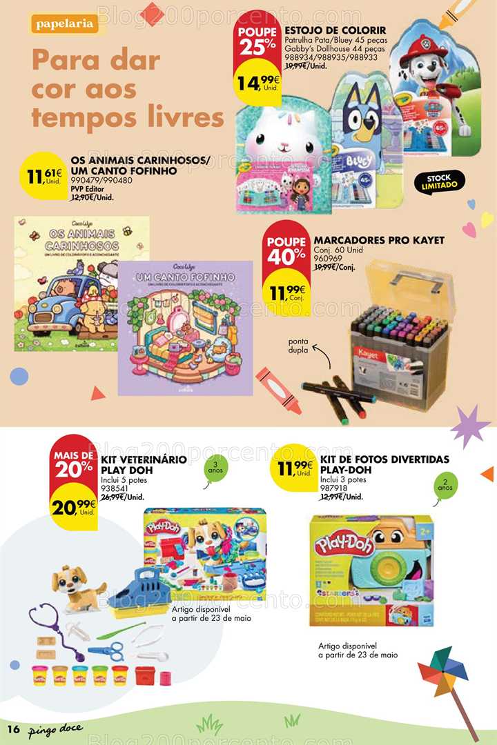 Antevisão Folheto PINGO DOCE Especial Dia da Criança - 20 maio a 9 junho all