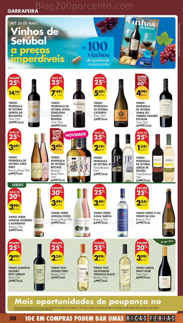 Antevisão Folheto PINGO DOCE Lojas Médias Promoções de 20 a 26 maio all
