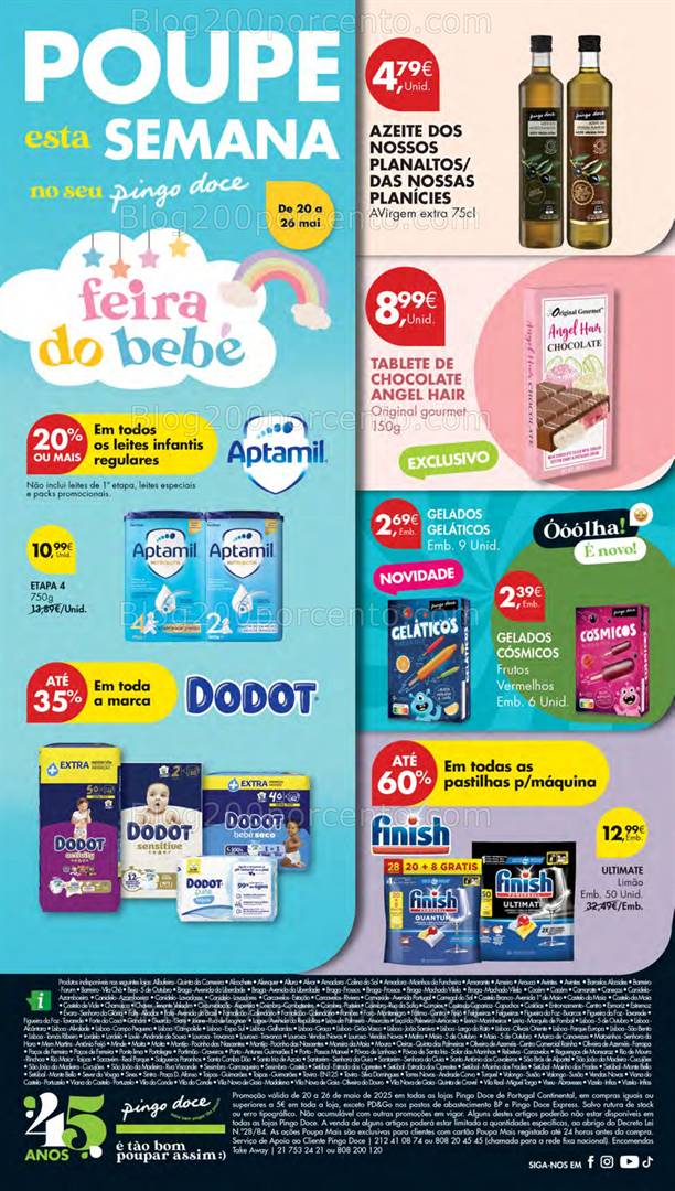Antevisão Folheto PINGO DOCE Lojas Médias Promoções de 20 a 26 maio all