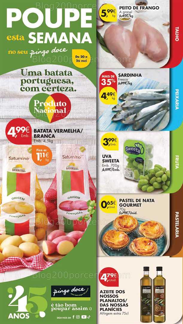 Antevisão Folheto PINGO DOCE Lojas Grandes Promoções de 20 a 26 maio all
