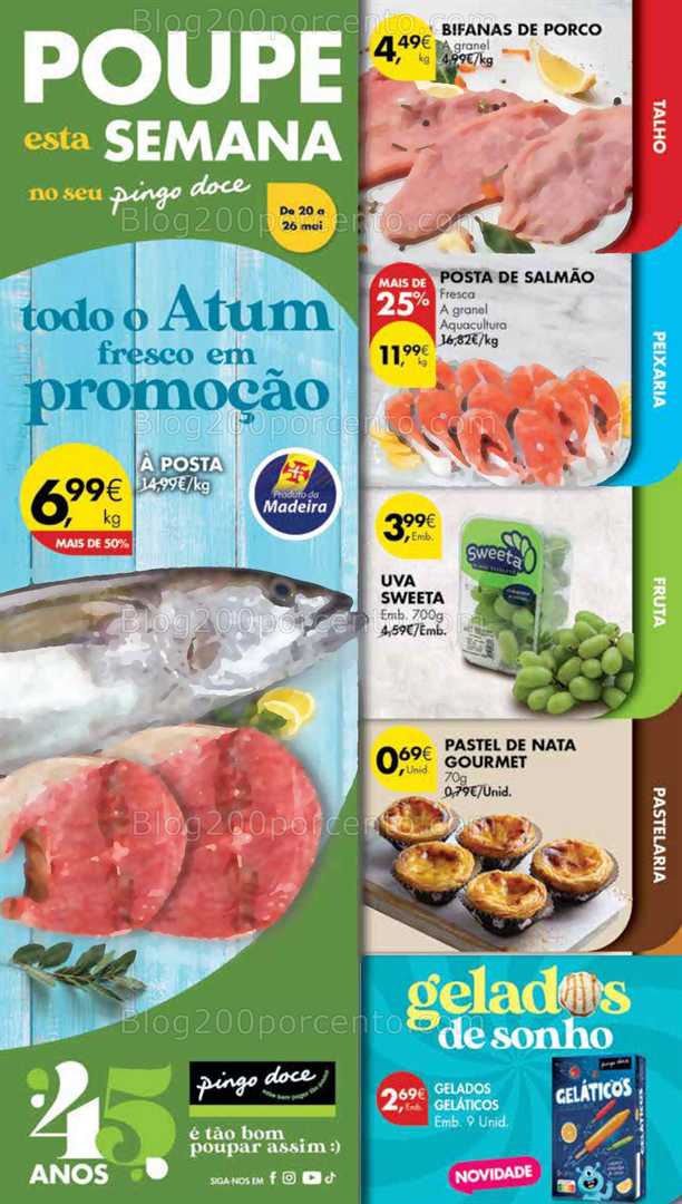 Antevisão Folheto PINGO DOCE Madeira Promoções de 20 a 26 maio all