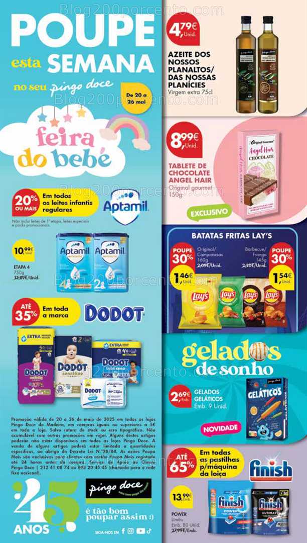 Antevisão Folheto PINGO DOCE Madeira Promoções de 20 a 26 maio all