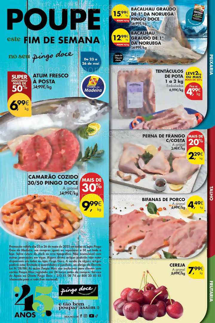 Antevisão Folheto PINGO DOCE Madeira Fim de Semana - 23 a 26 maio all