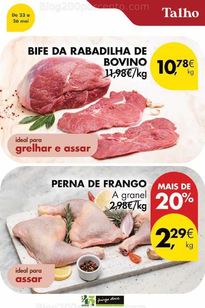 Antevisão Folheto PINGO DOCE Promoções Fim de Semana - 23 a 26 maio all