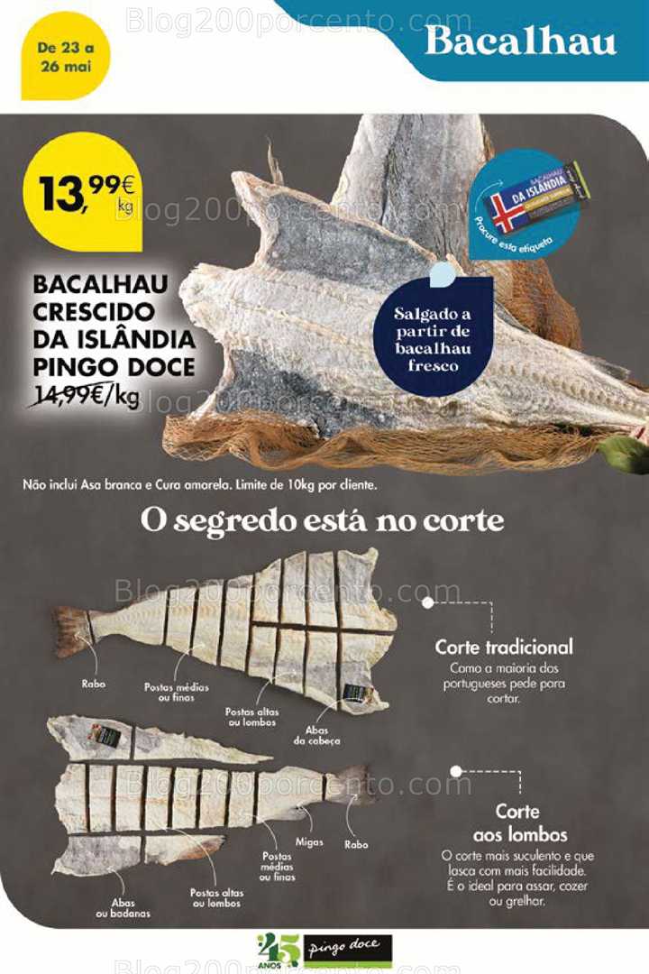 Antevisão Folheto PINGO DOCE Promoções Fim de Semana - 23 a 26 maio all