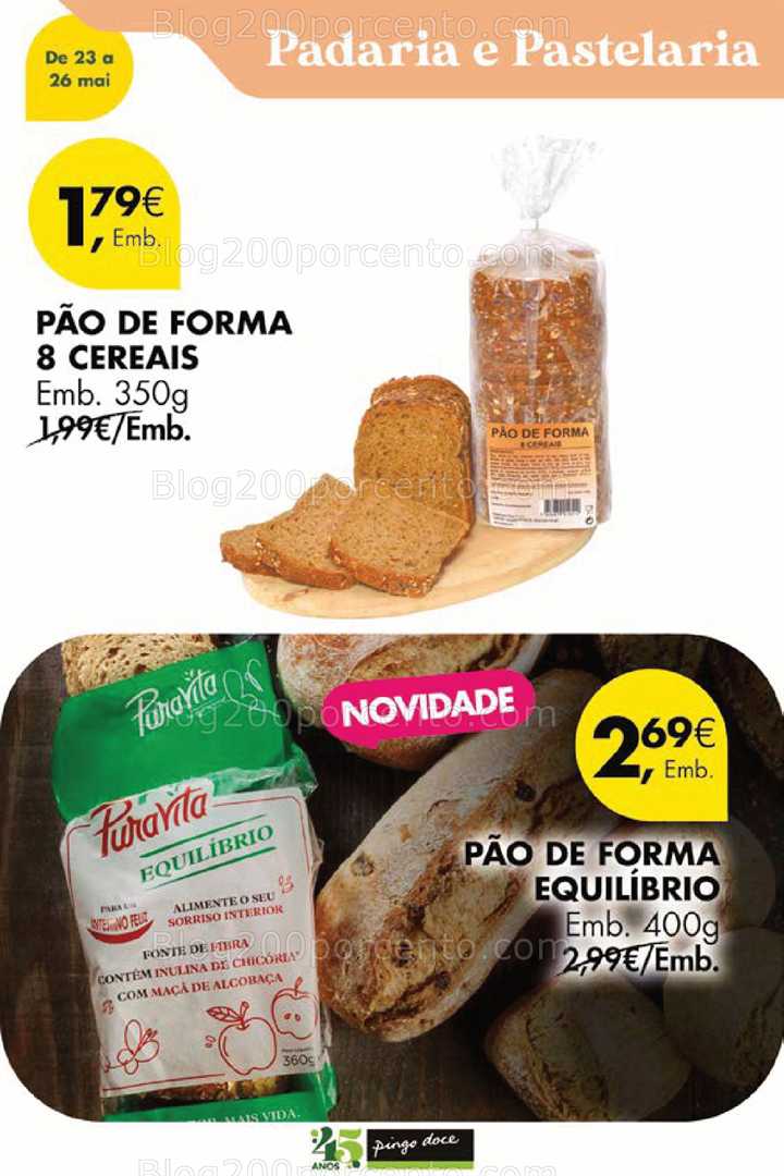 Antevisão Folheto PINGO DOCE Promoções Fim de Semana - 23 a 26 maio all