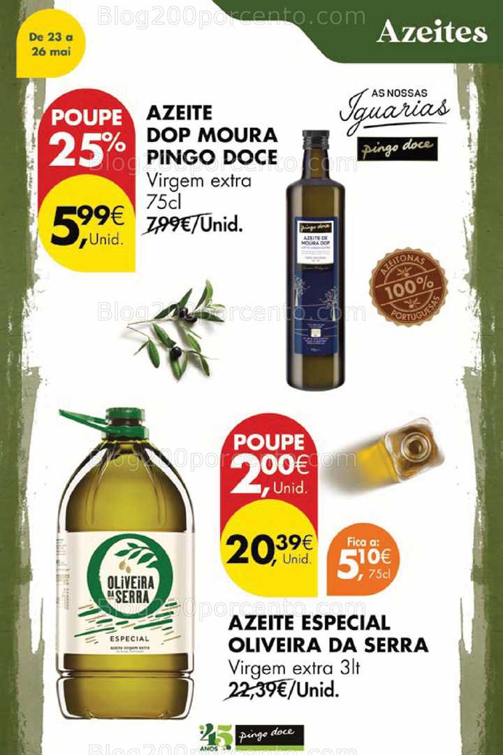 Antevisão Folheto PINGO DOCE Promoções Fim de Semana - 23 a 26 maio all