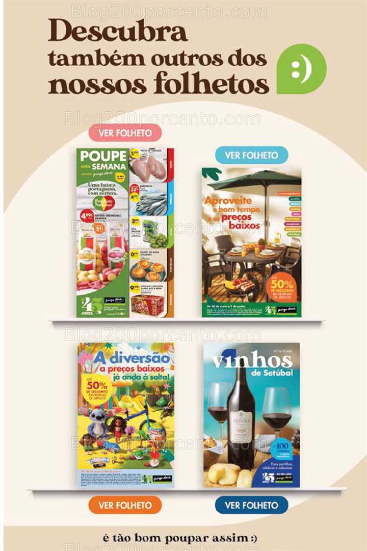 Antevisão Folheto PINGO DOCE Promoções Fim de Semana - 23 a 26 maio all