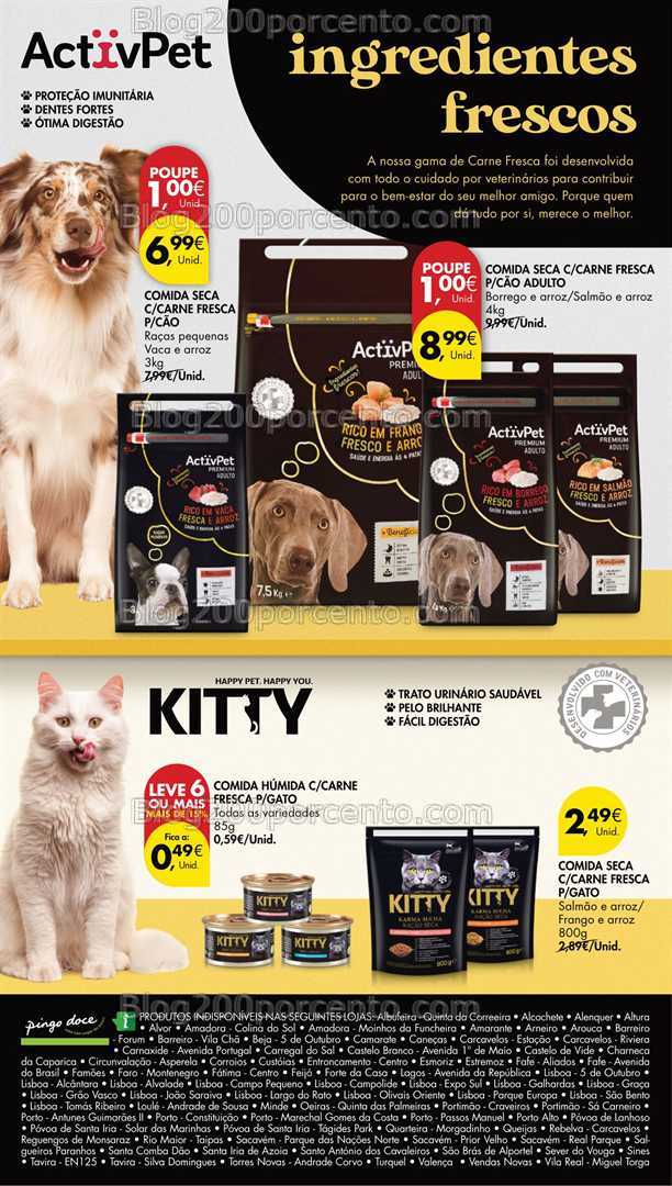 Antevisão Folheto PINGO DOCE Pet Food Grandes Promoções de 27 maio a 9 junho all