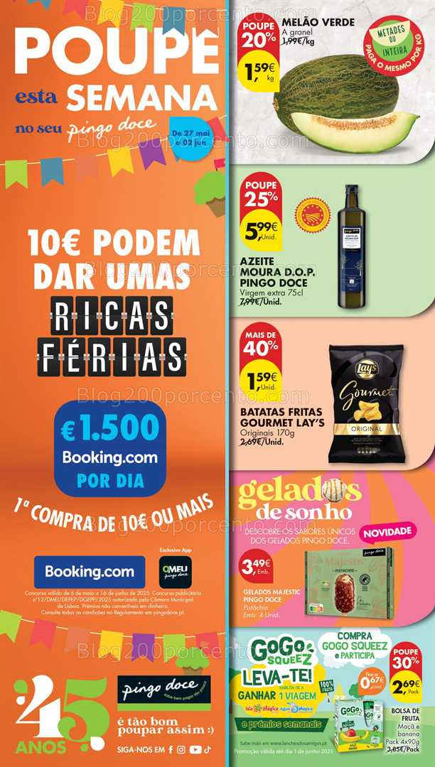 Antevisão Folheto PINGO DOCE Promoções de 27 maio a 2 junho all